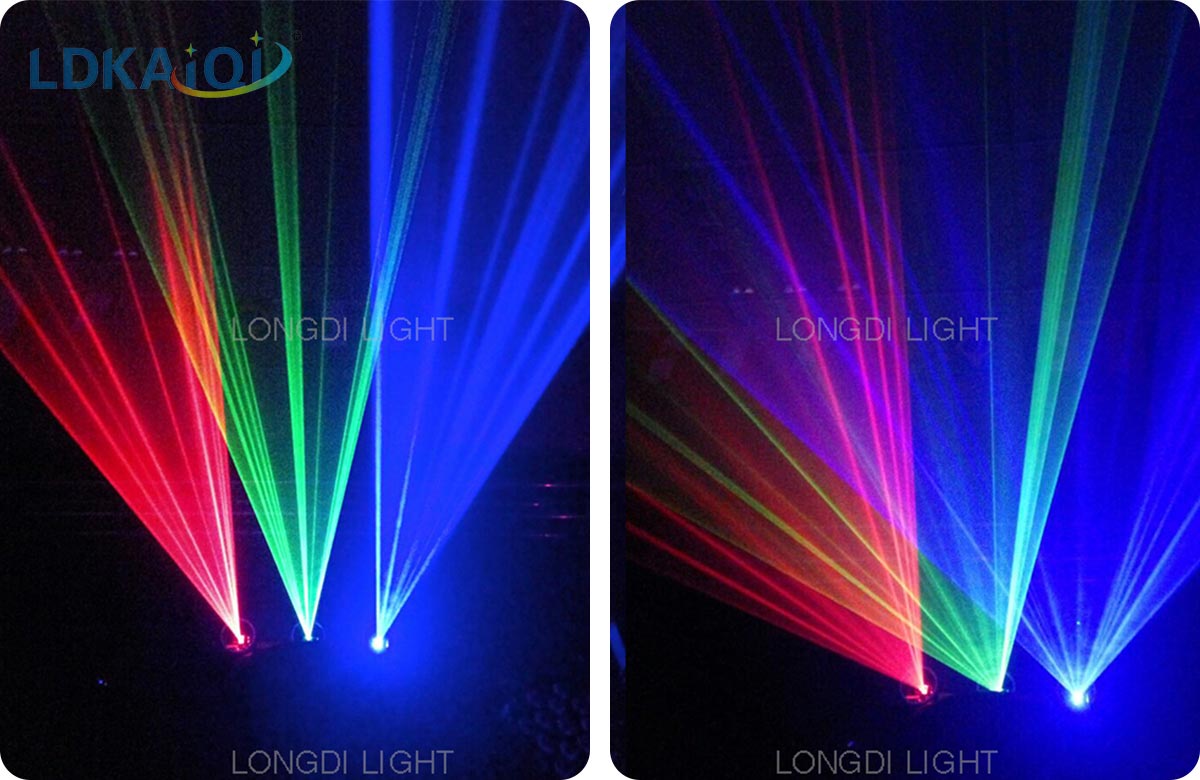 RGB Laser Stage Lighting 3 Beam(图2)